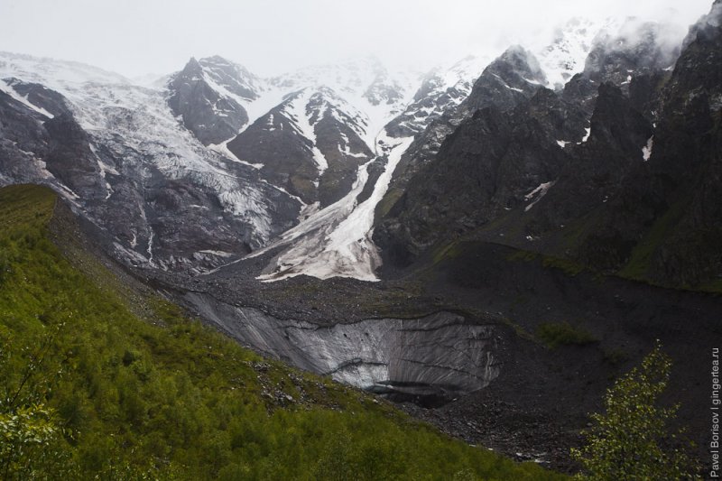 These mountains have also been a home for people and a crypt for departed.